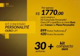 Kit Concessão Personalité Ouro Up!
